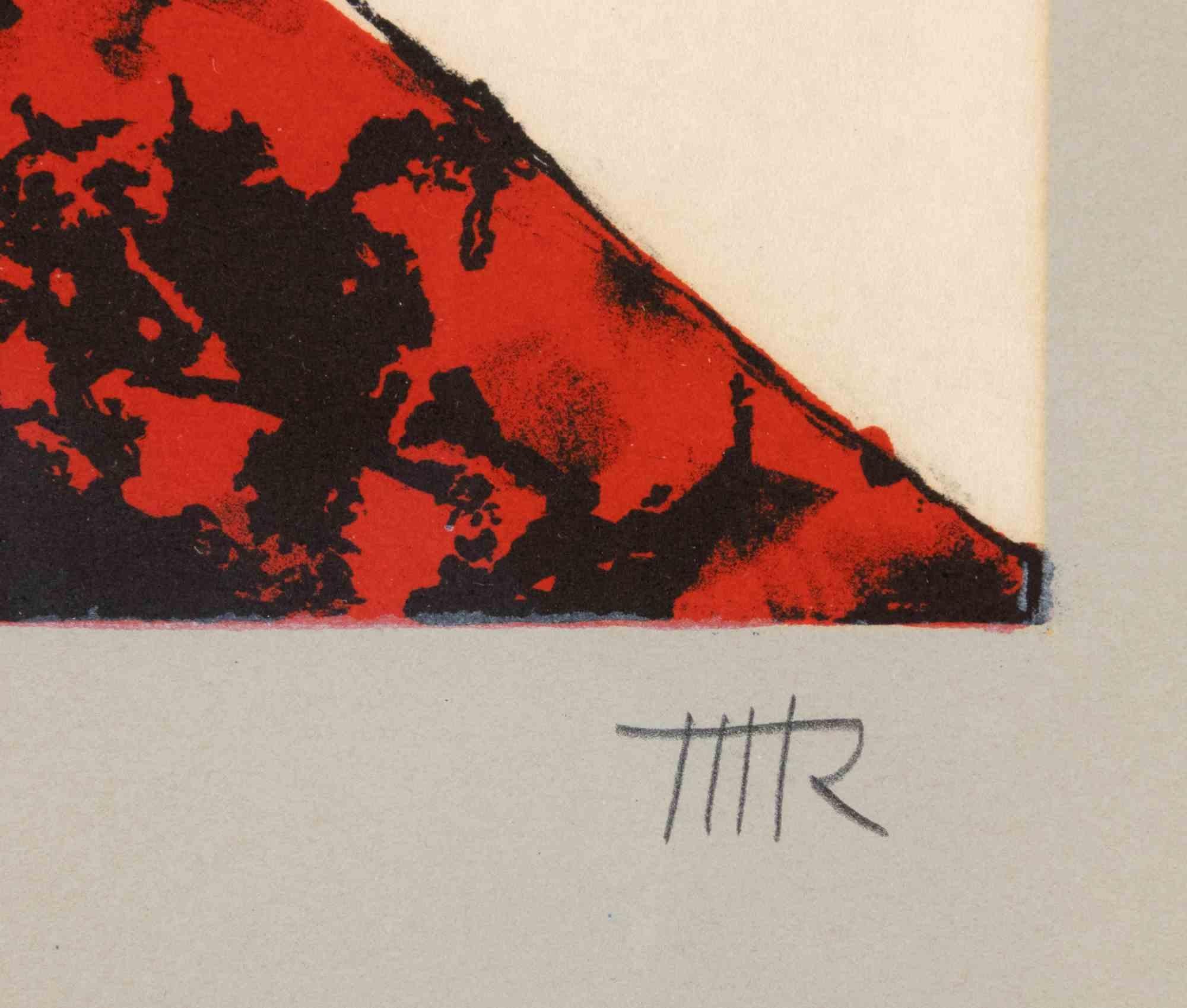 Marchand des Couleurs - Lithographie von Man Ray - 1974 im Angebot 2