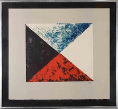 Marchand des Couleurs - Lithograph by Man Ray - 1974