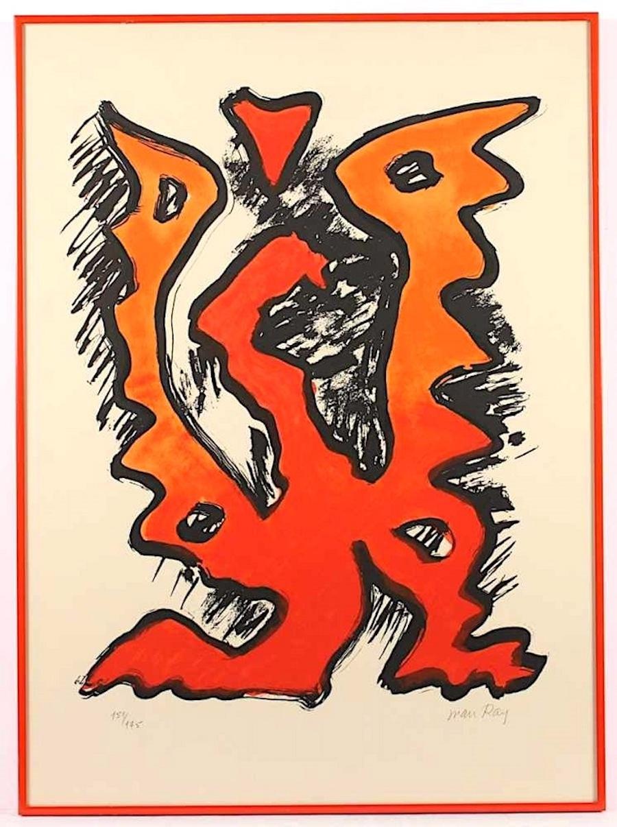 Mythologie Moderne II - Original Lithograph by Man Ray - 1969 1