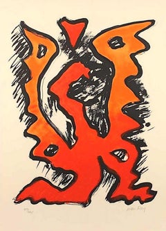 Mythologie Moderne II - Original Lithograph by Man Ray - 1969