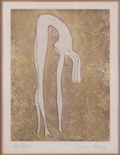 Nude - Original Lithograph by Man Ray - 1969