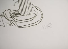 Surrealist Machine, Fausta, 1969 - Original Handsigned Etching