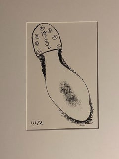 La courbe - Lithographie de Man Ray - 1964