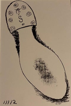 The Curve - Lithograph by Man Ray - 1964