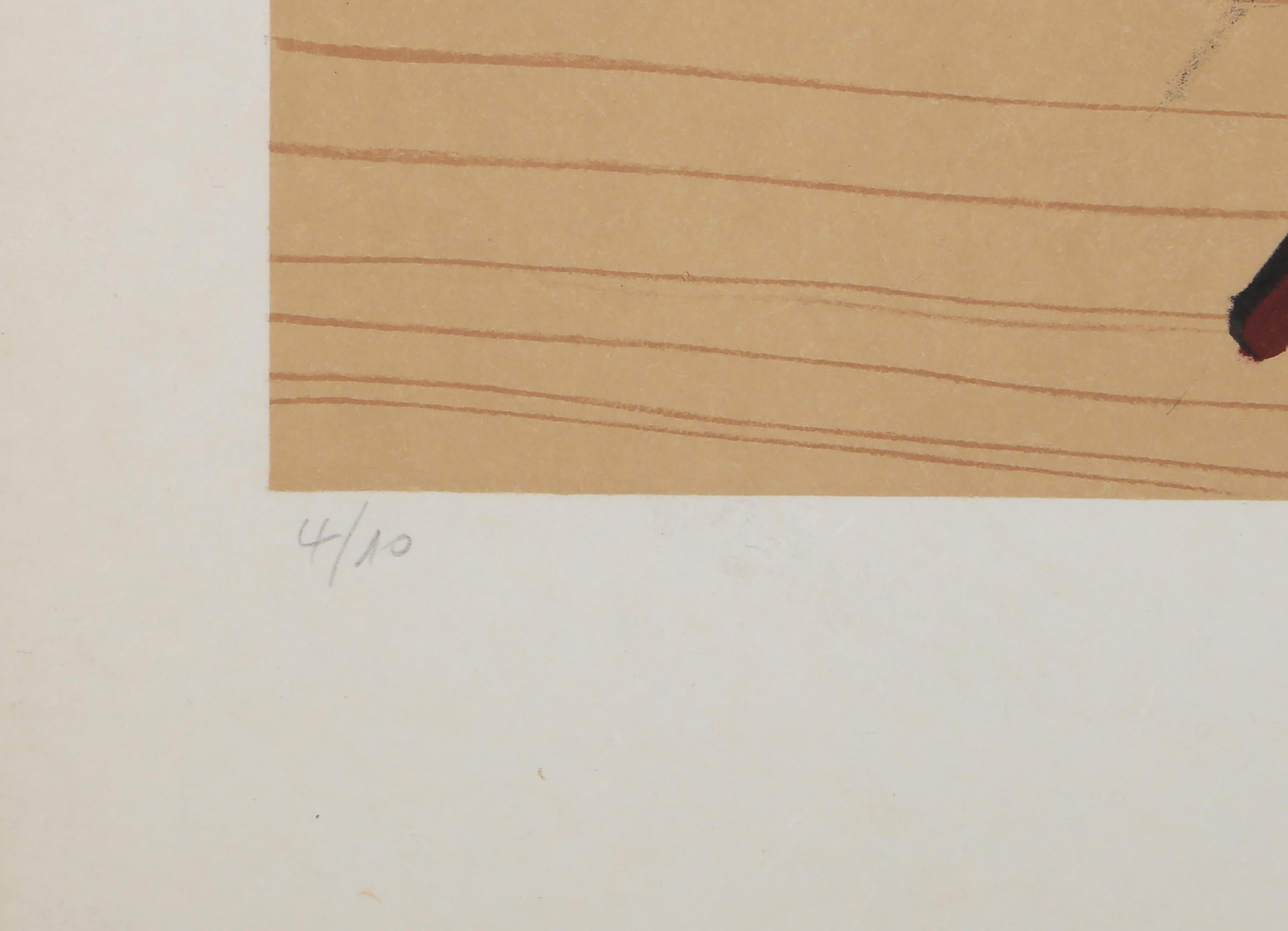 Untitled (Nails), Surrealist Lithograph by Man Ray For Sale 3