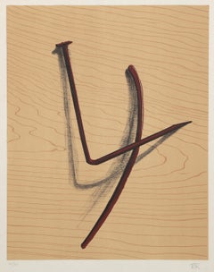 Untitled (Nails), Surrealist Lithograph by Man Ray