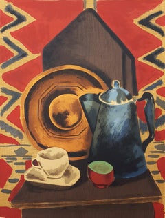 Vintage Untitled (Still Life with Coffee Pot, Cup and Saucer)