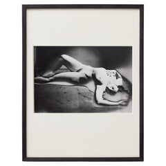 Man Ray — Reclining Nude (Gelatin-Silver Print, mid-century), Framed, circa 1960