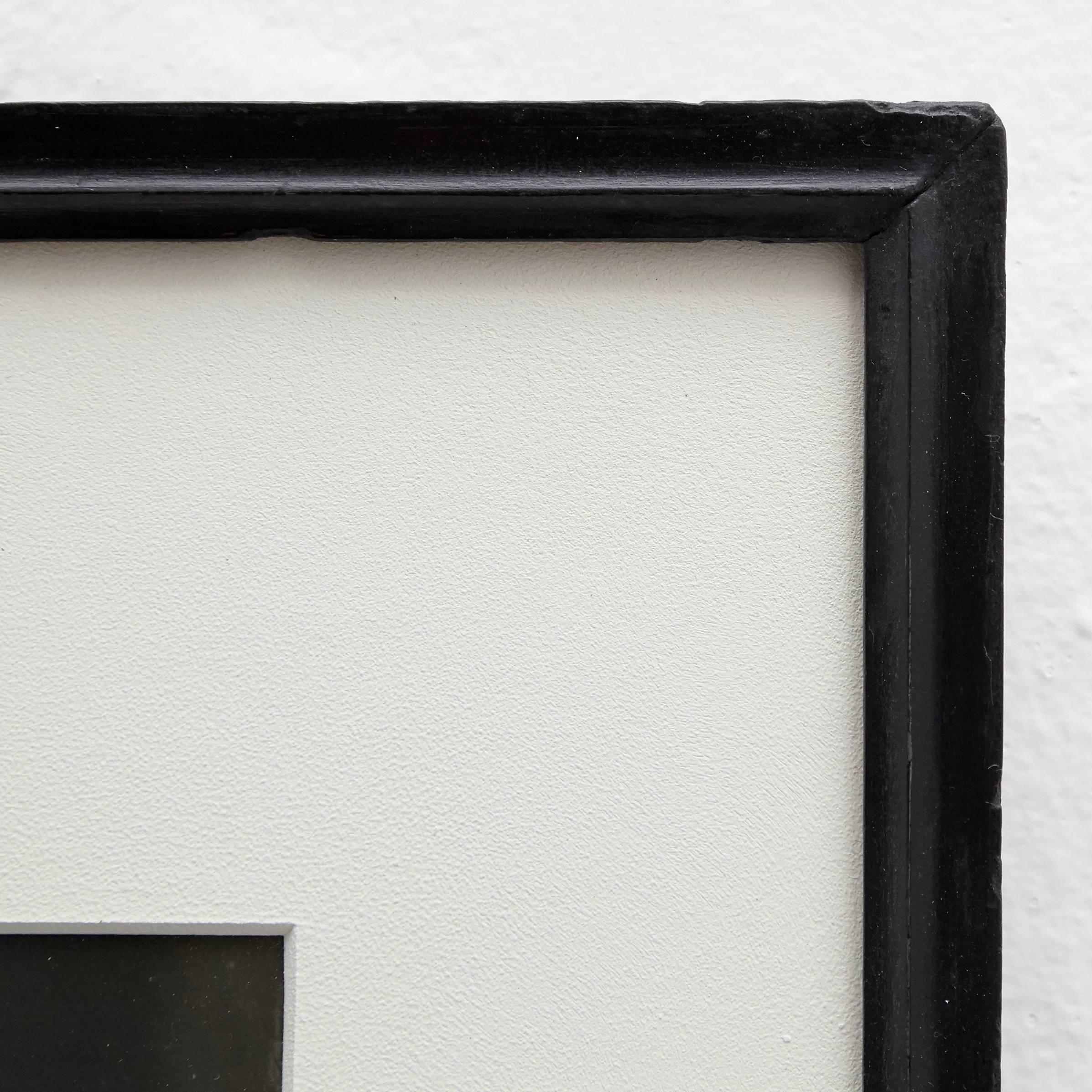 Mid-Century moderno Man Ray Sefportrait Fotografia in bianco e nero in vendita