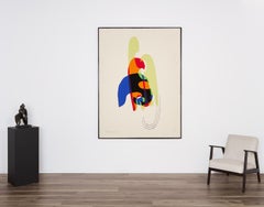 Man Ray "Sombras" Tapiz original de lana tejido a mano
