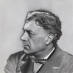 Georges Braque Solarized Photography by Man Ray, Gelatin Silver Print, 1977