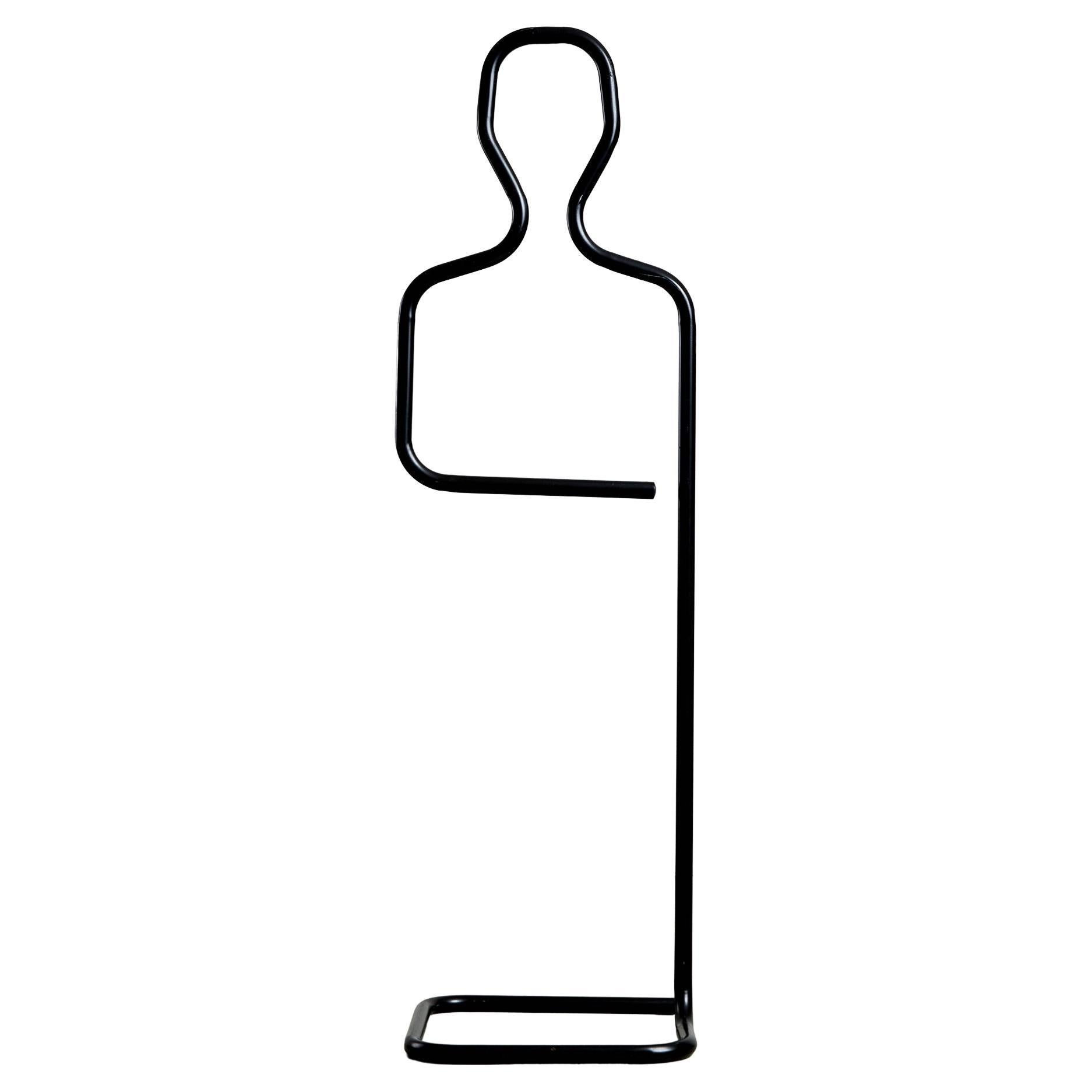 Man Silhouette Postmodern Standing Coat Rack, 1980s