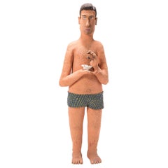 "Hombre con copa" de Allan Winkler