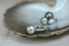 MANA Tahitian pearl and diamond ring