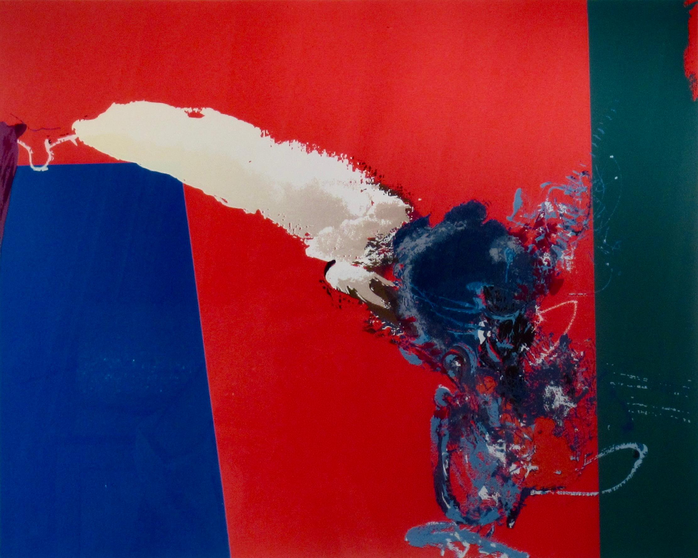 Spring Rain - Abstract Print by Manabu Mabe