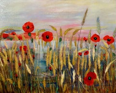 Georgian Contemporary Art by Manana Eloshvili - Poppies