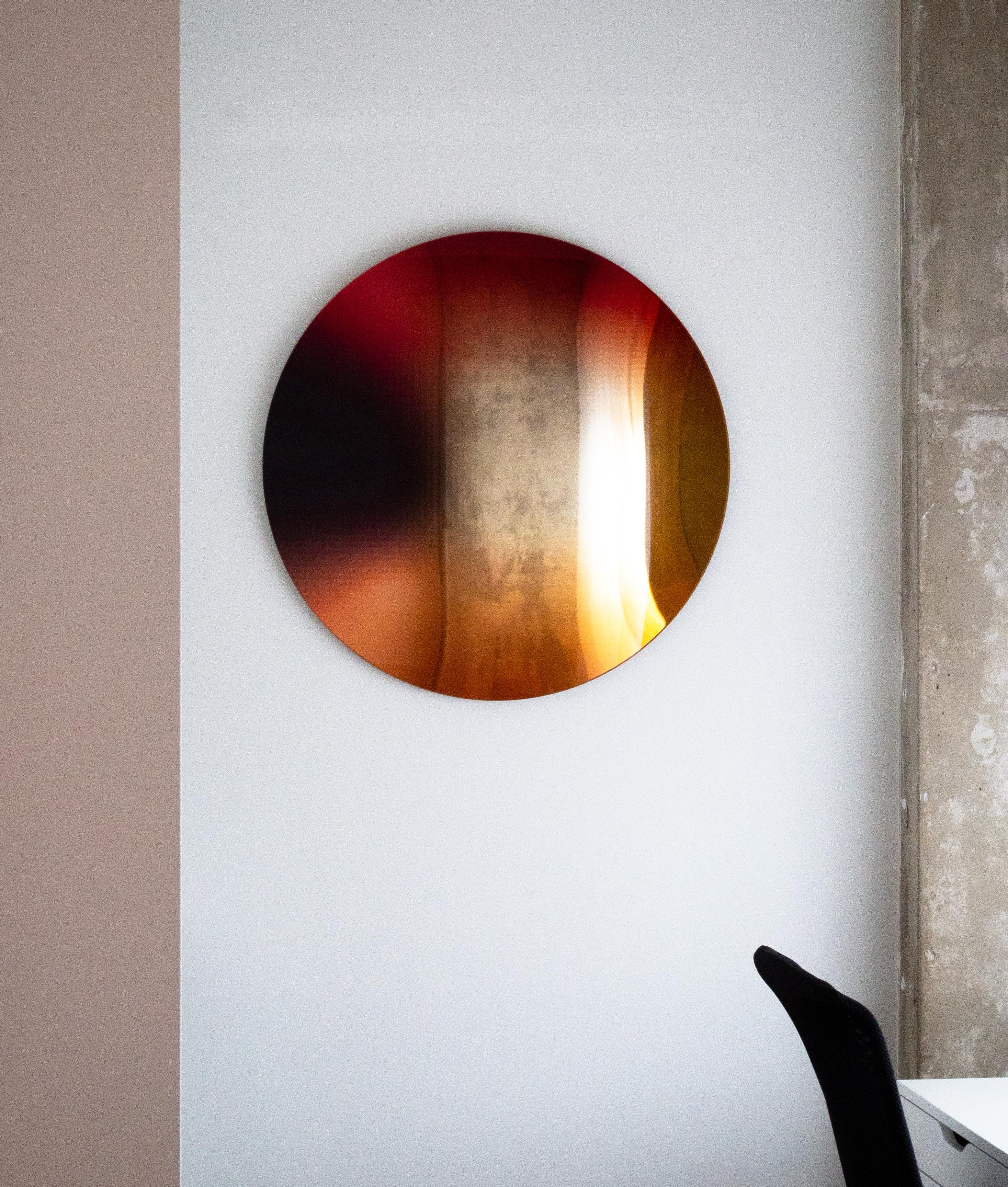 Manatsu Contemporary Wall Mirror In New Condition For Sale In London, GB