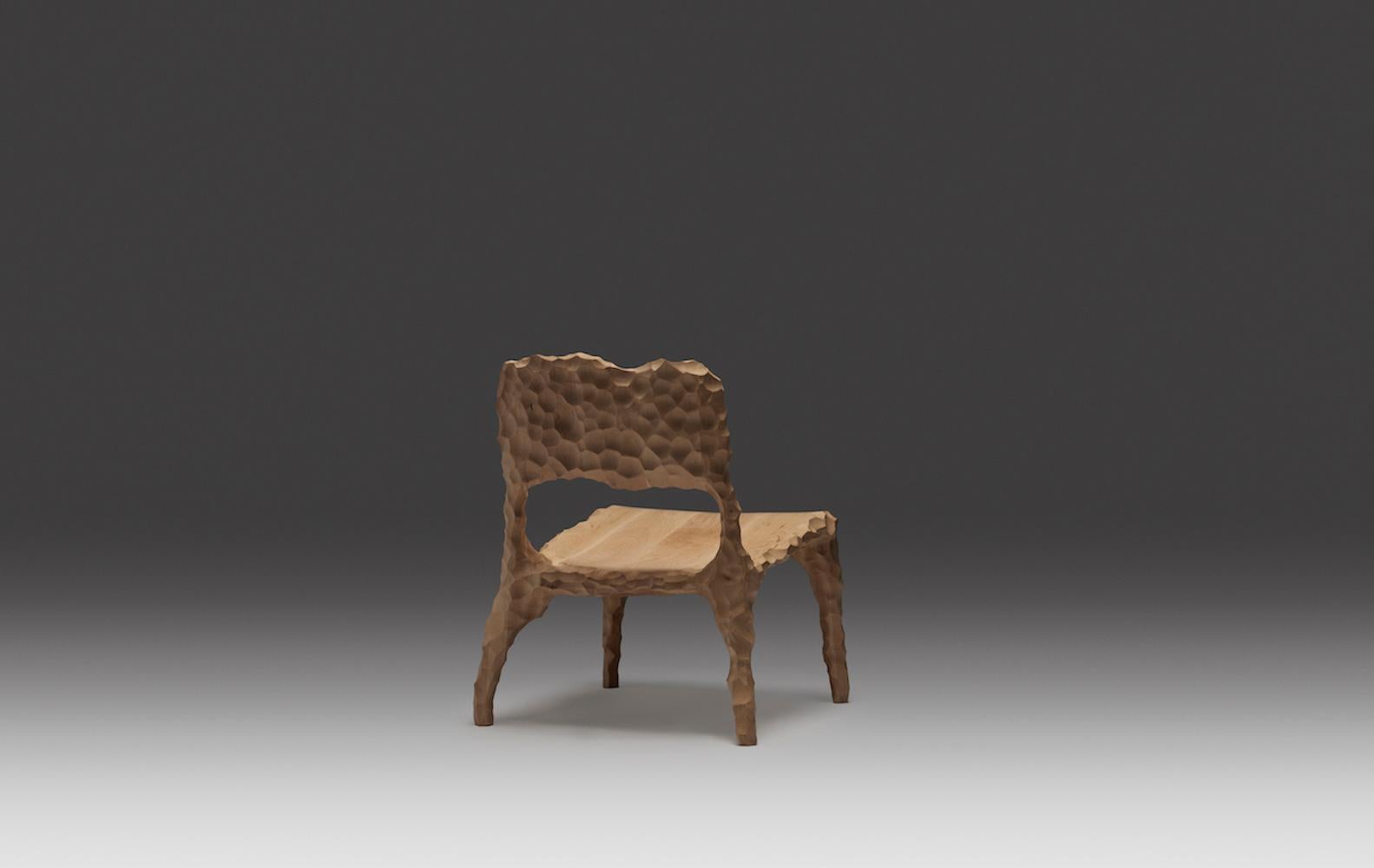 Mand Pilti Low Chair / Dry Sand by Tanya Singer + Trent Jansen In New Condition For Sale In Beverly Hills, CA