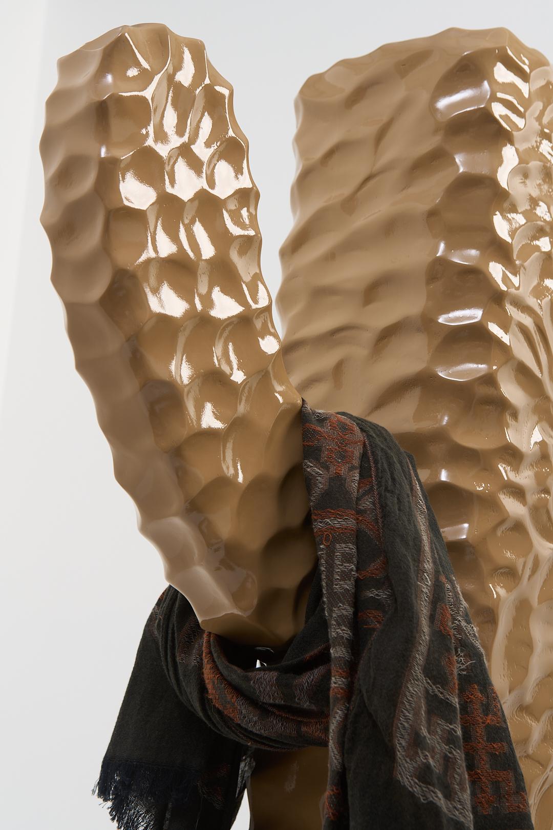 Série Mandacaru, grande sculpture de sol Cactus en bois en vente 7