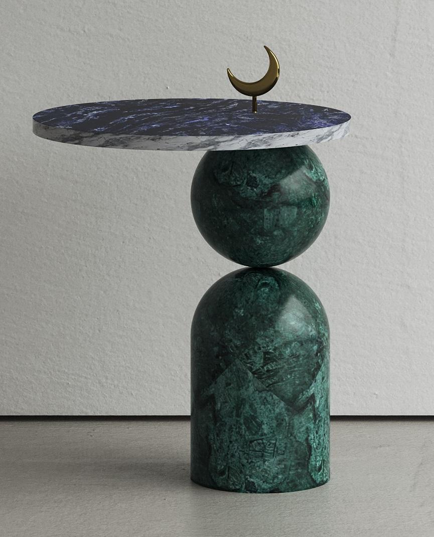 Post-Modern Mandacaru Side Table by Gabriela Campos For Sale
