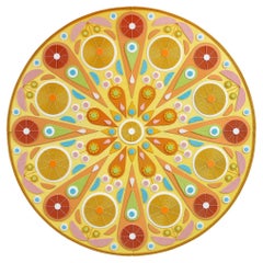 Mandala - Sonne, Wandskulptur von Chris Bogia