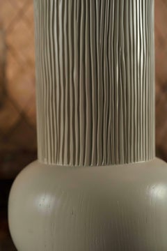 Mandala White Totem Lamp by Deetee Home