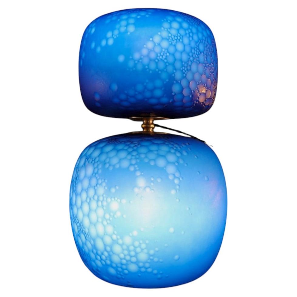 Mandalay Light Sculpture by Xavier Le Normand: Minimalist Glass Art For Sale