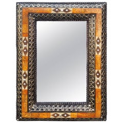 Mandarin Camel Bone Mirror, Marrakech