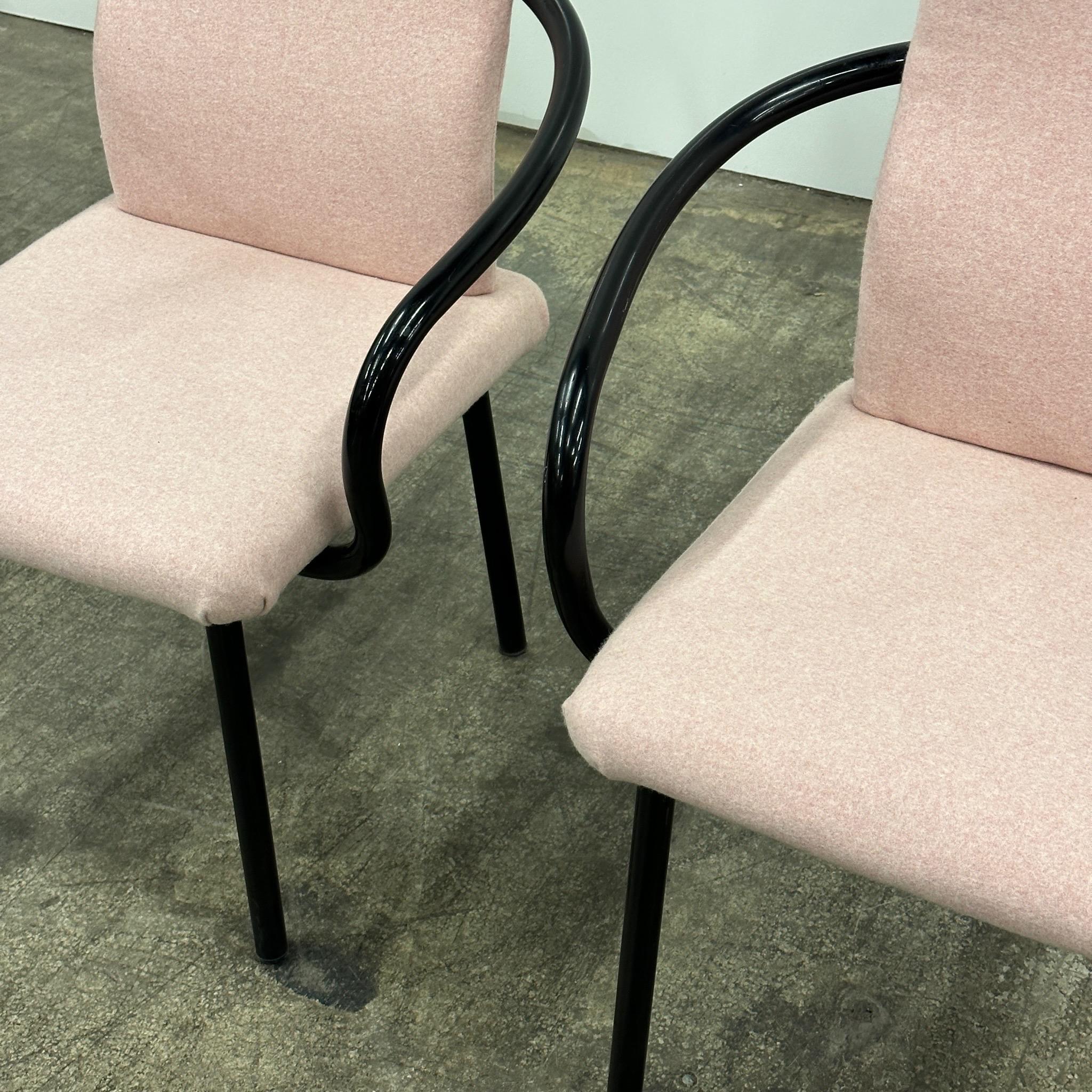 Mandarin Chairs by Ettore Sottsass for Knoll For Sale 1