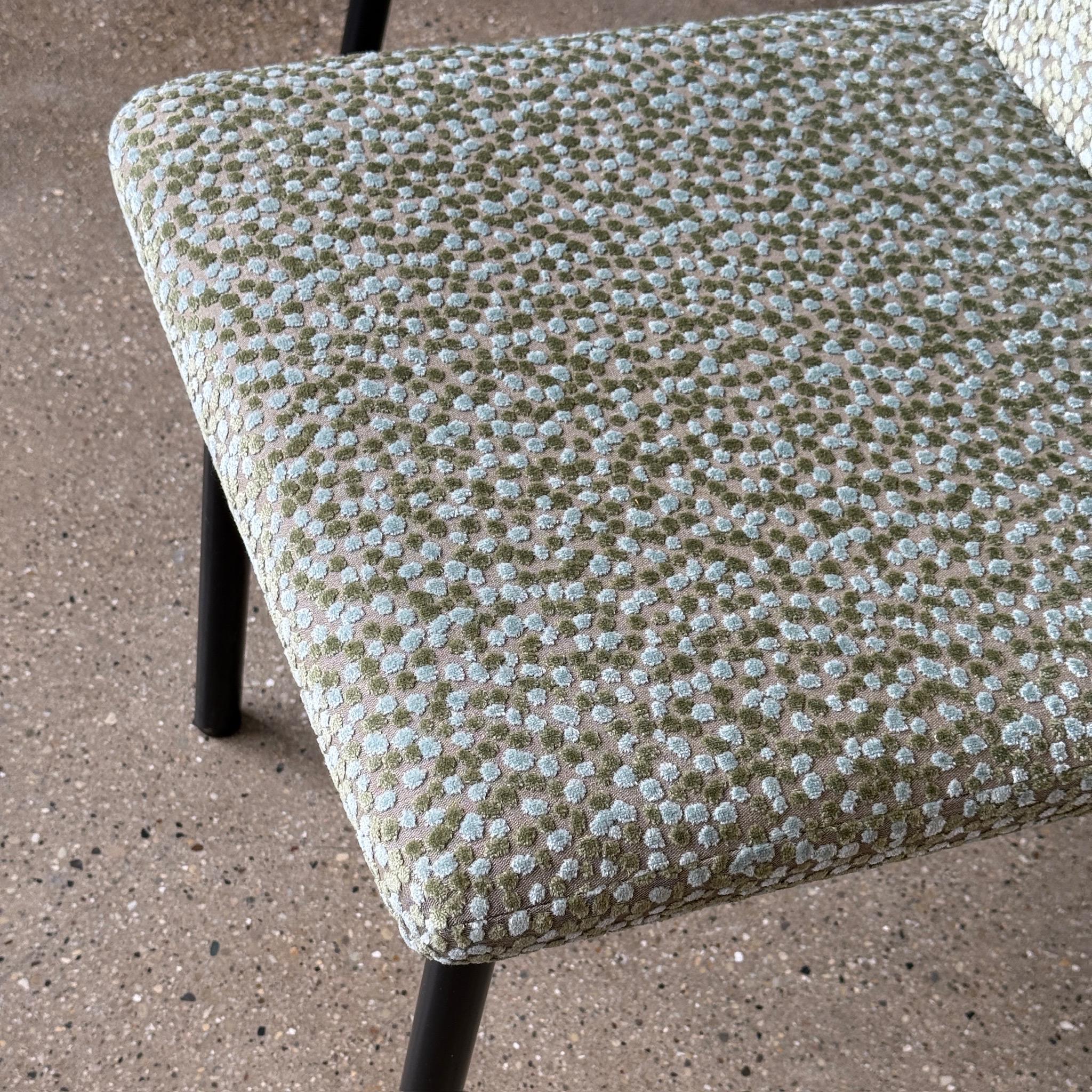 Americano Sedie Mandarin di Ettore Sottsass per Knoll in Pollack Prosecco in vendita