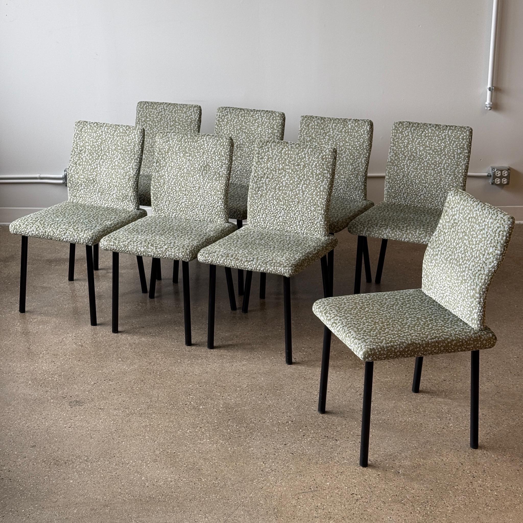 Fine XX secolo Sedie Mandarin di Ettore Sottsass per Knoll in Pollack Prosecco in vendita