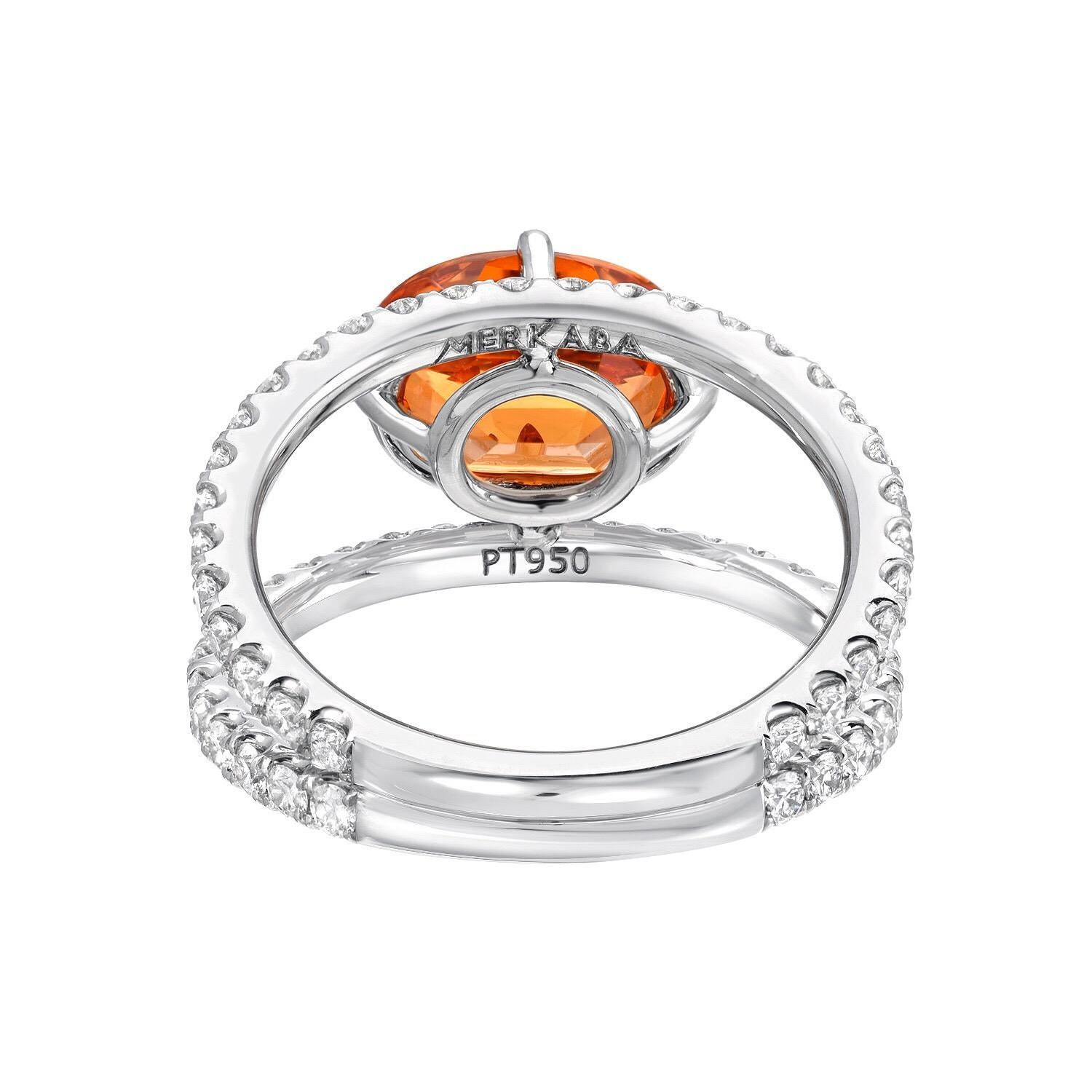 mandarin garnet rings