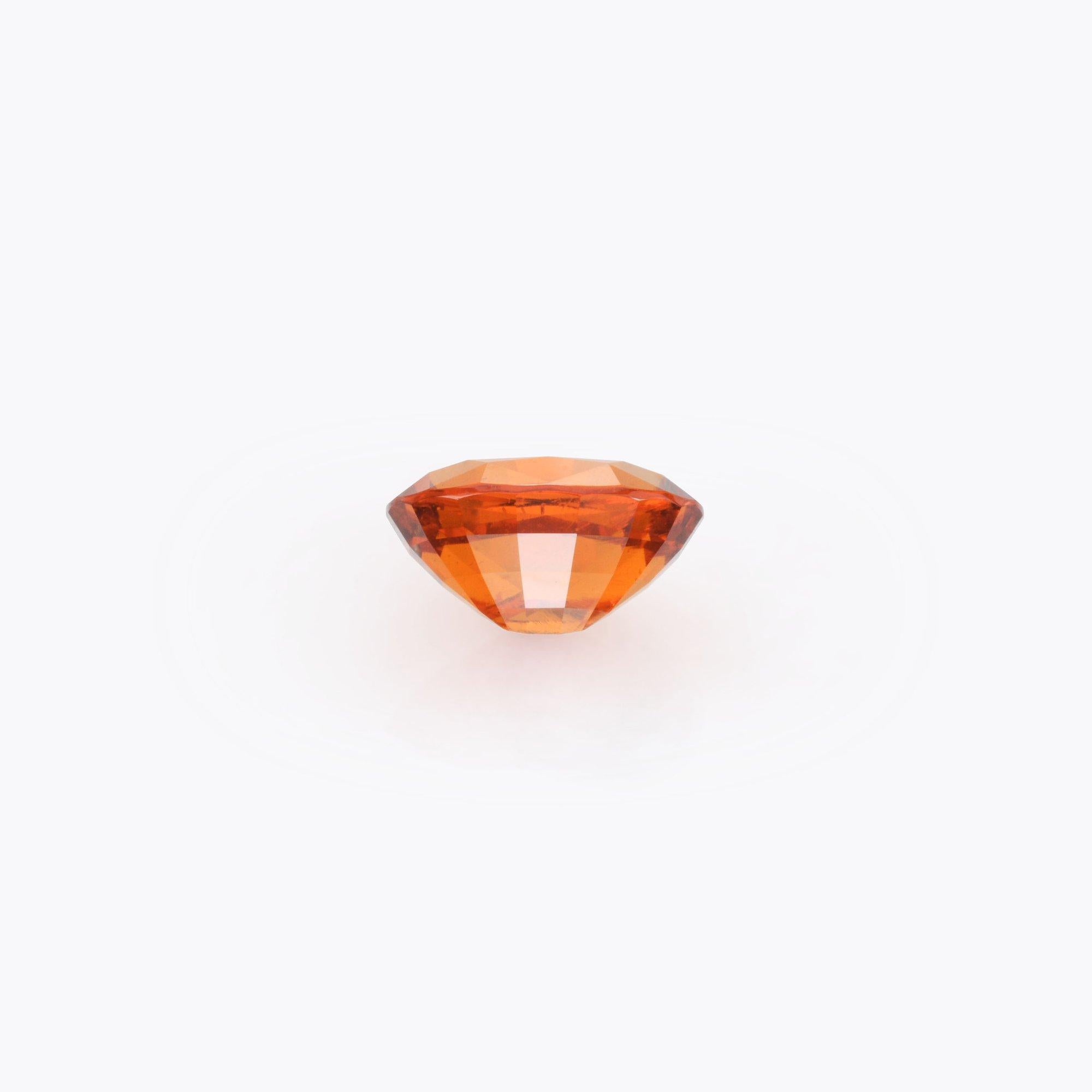 Vibrant 7.41 carat Mandarin Garnet oval gem offered loose to a lady or gentleman.
Returns are accepted and paid by us within 7 days of delivery.
We offer supreme custom jewelry work upon request. Please contact us for more details.
(Rings, Earrings,