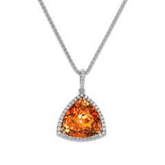 Colgante Granate Mandarina 15,01 Quilates