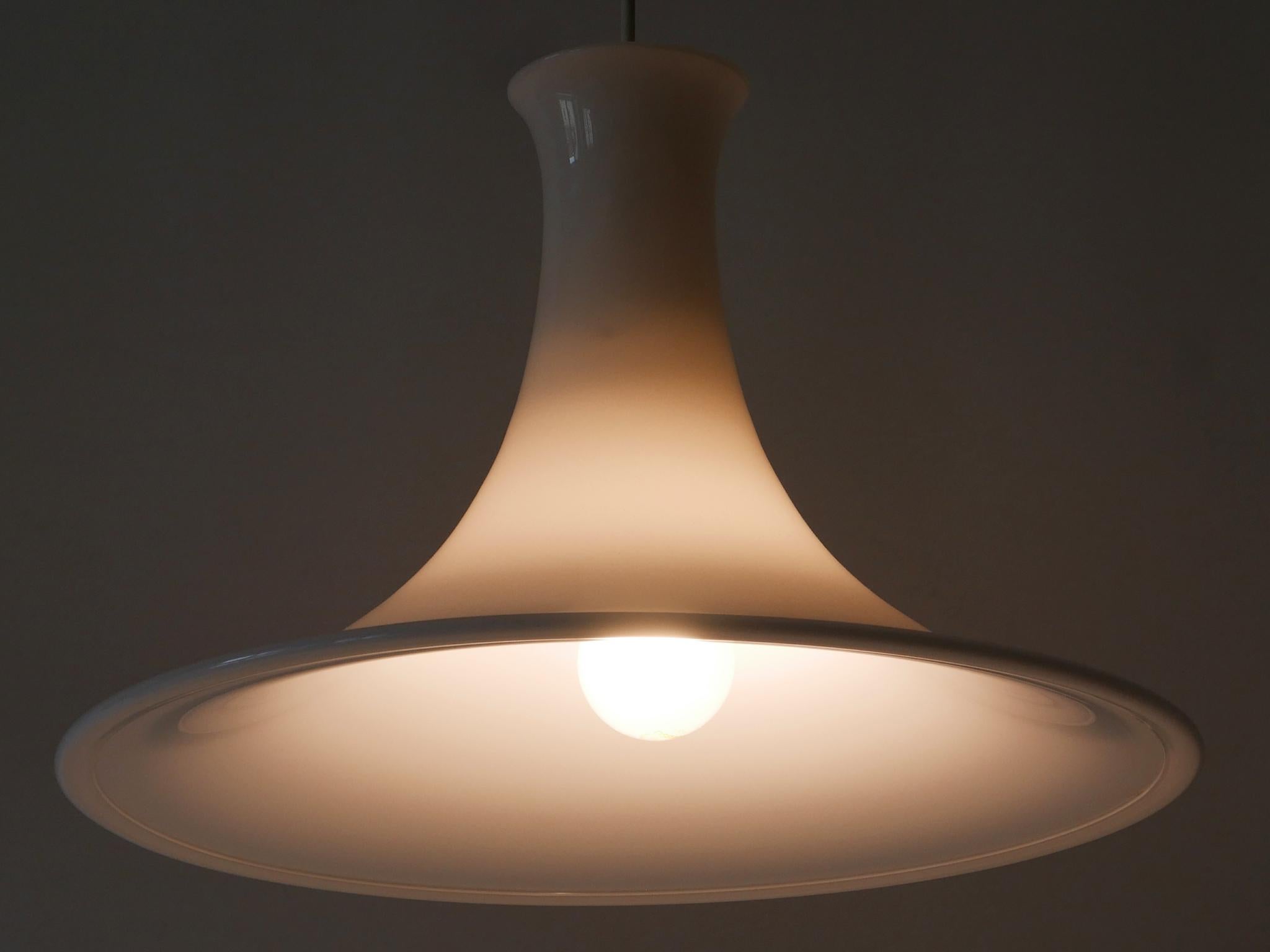 Lampe à suspension Mandarin par Michael Bang Für Holmegaard/Royal Copenhagen années 1980 en vente 5