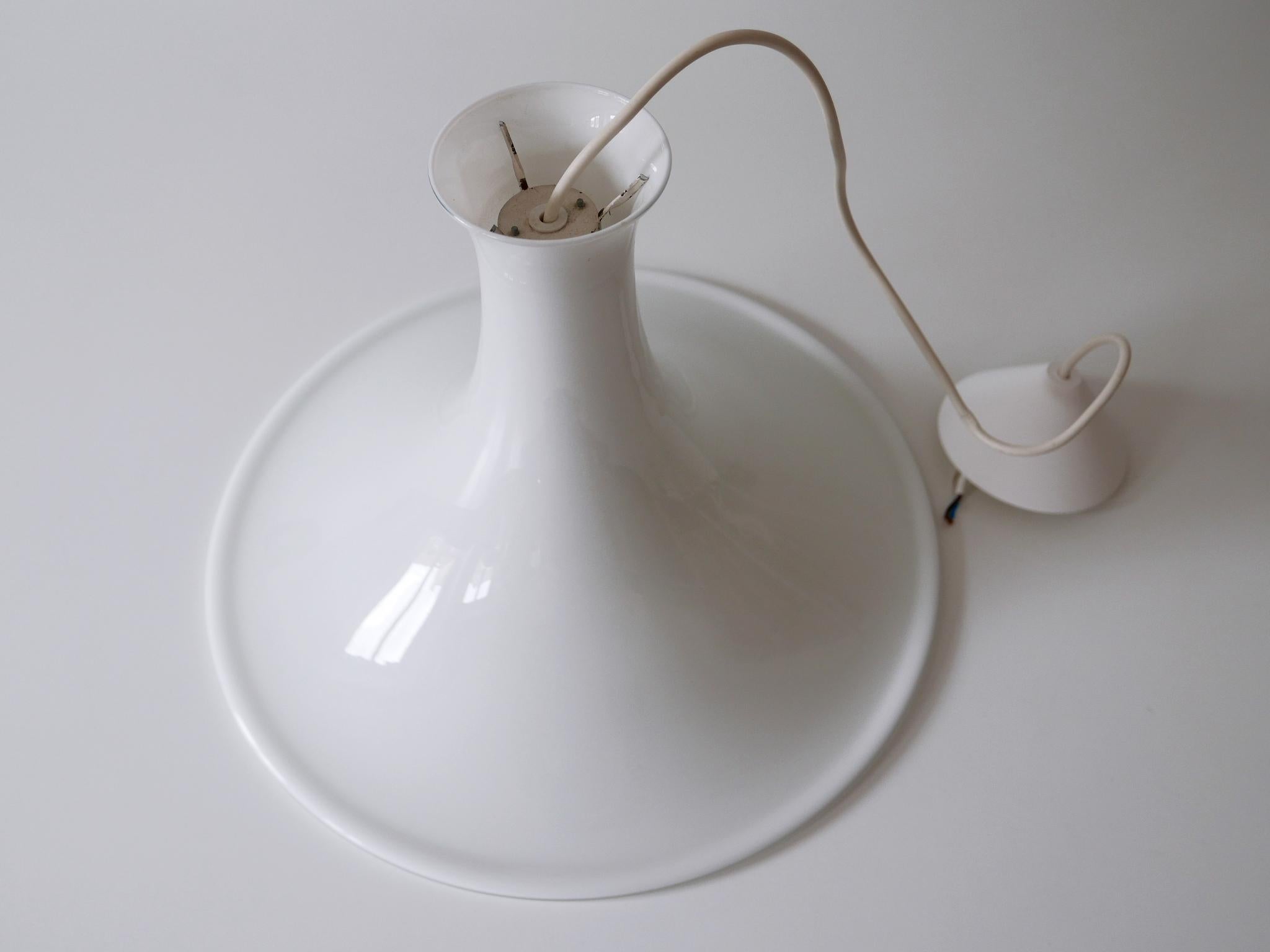 Mandarin Pendant Lamp by Michael Bang Für Holmegaard/Royal Copenhagen 1980s For Sale 10