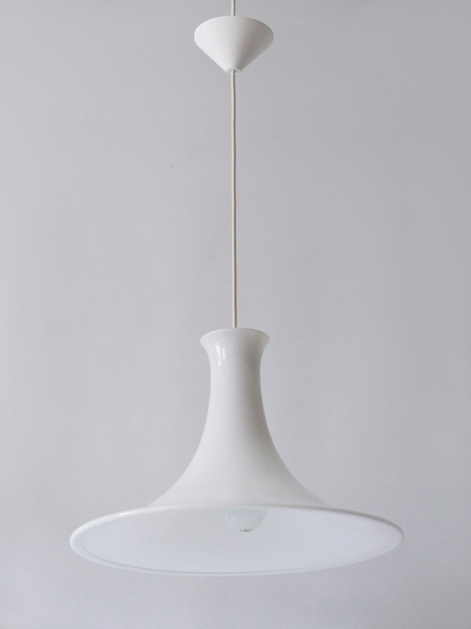 Lámpara colgante Mandarin de Michael Bang Für Holmegaard/Royal Copenhagen Años 80 en venta 1