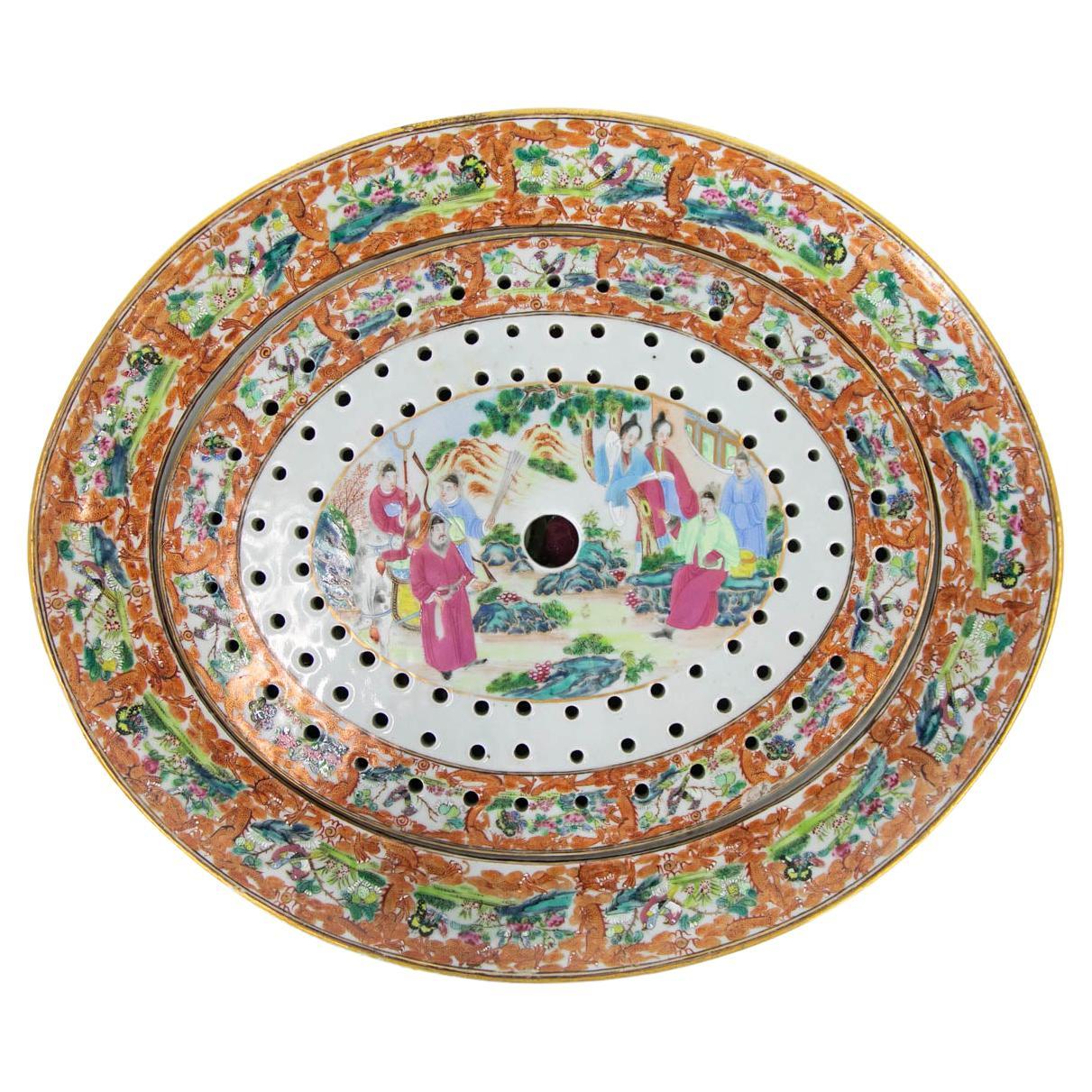 Mandarin Platter with Strainer