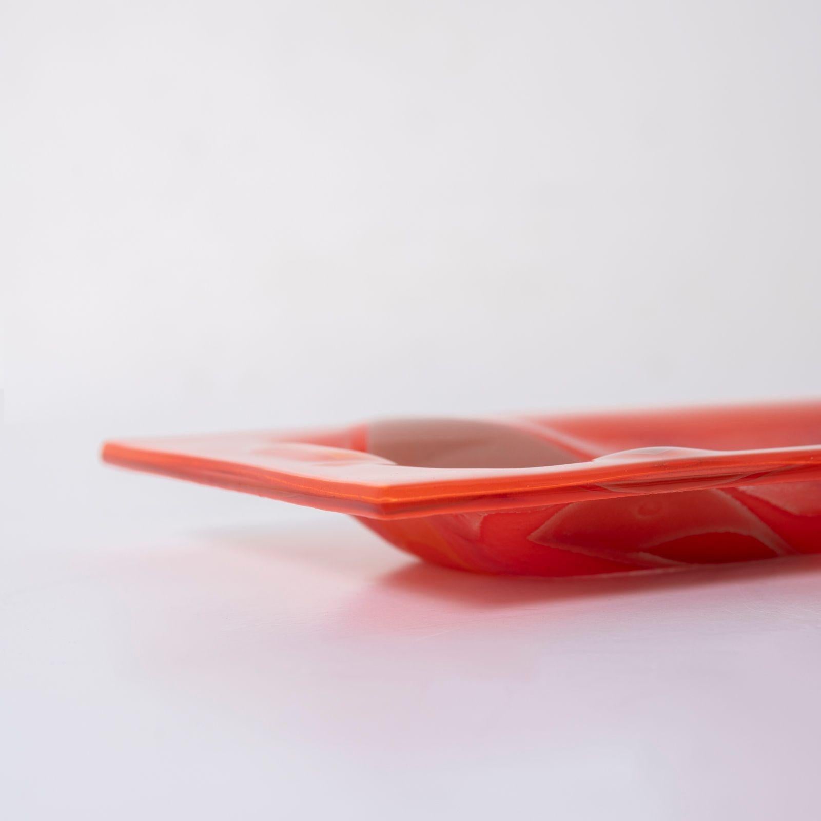 Mandarin Retangular Tray by Michael & Frances Higgins For Sale 2