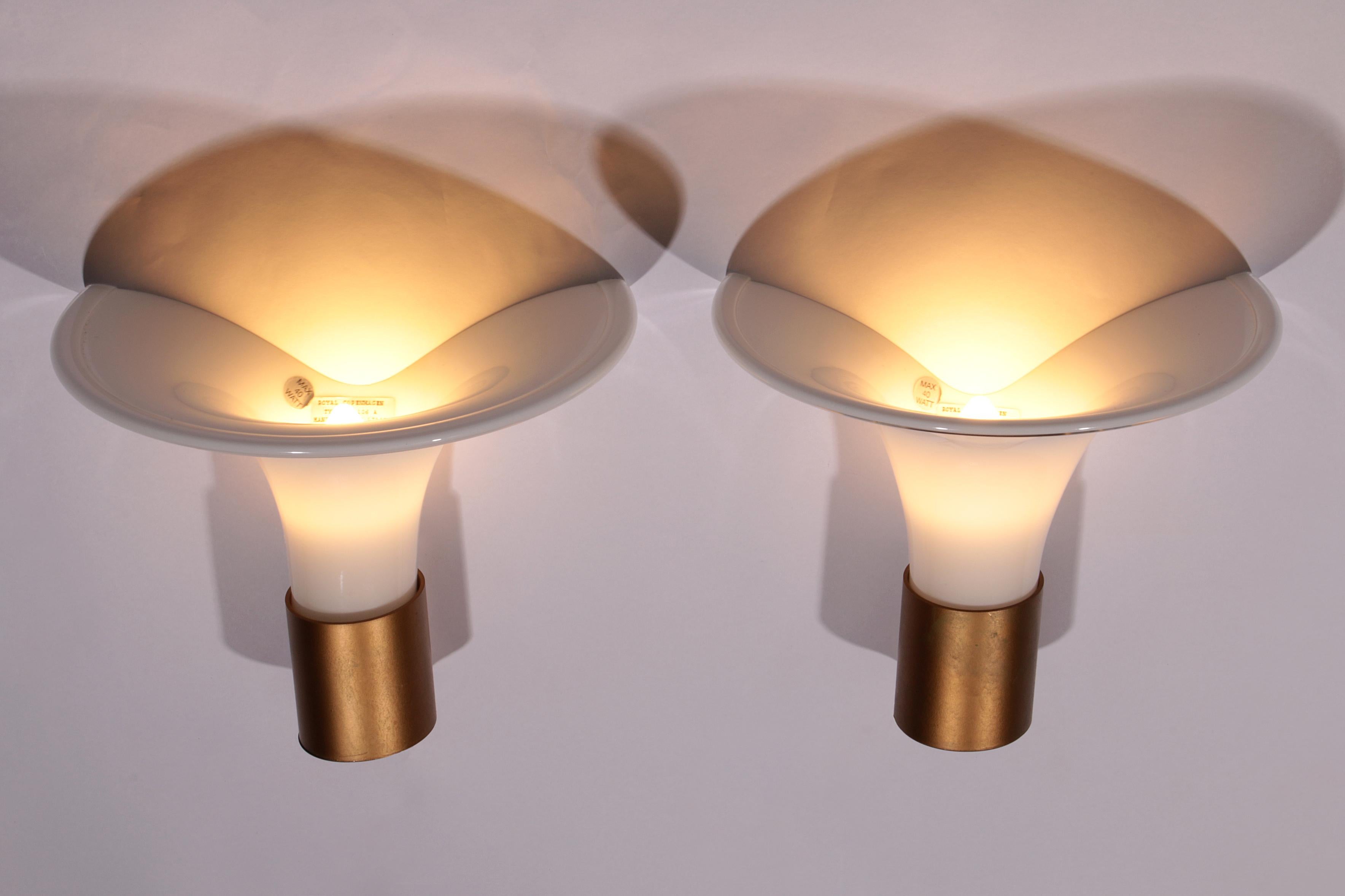 Fin du 20e siècle Applique Mandarin par Michael Bang pour Holmegaard, 1980 en vente