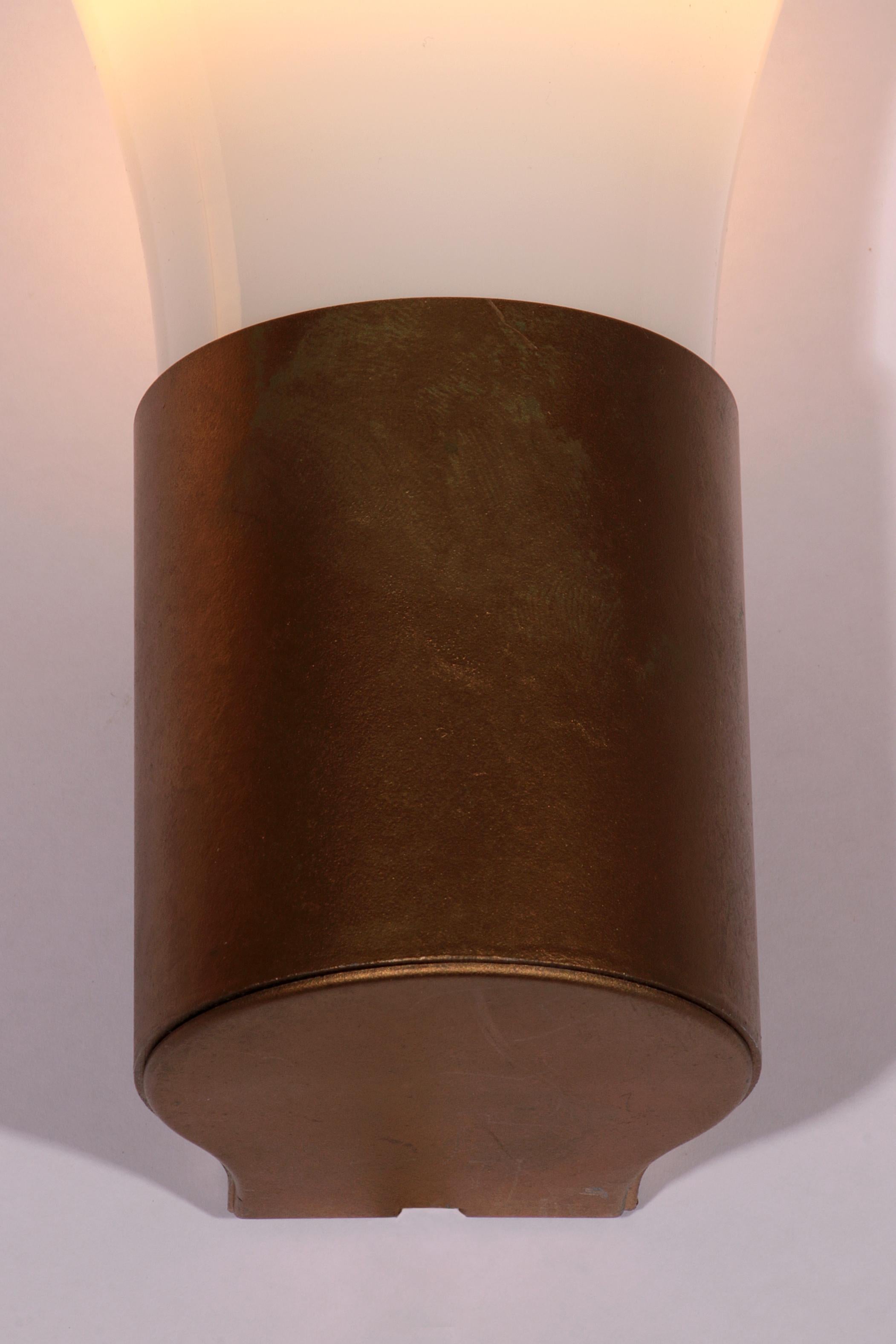 Aluminium Applique Mandarin par Michael Bang pour Holmegaard, 1980 en vente