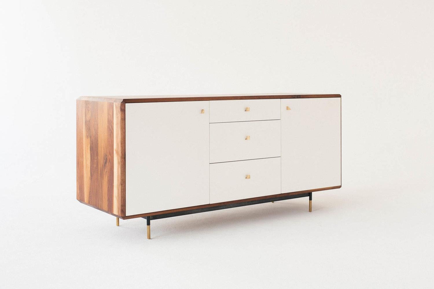 Contemporary Mandelbrot Credenza by De Jong & Co. For Sale