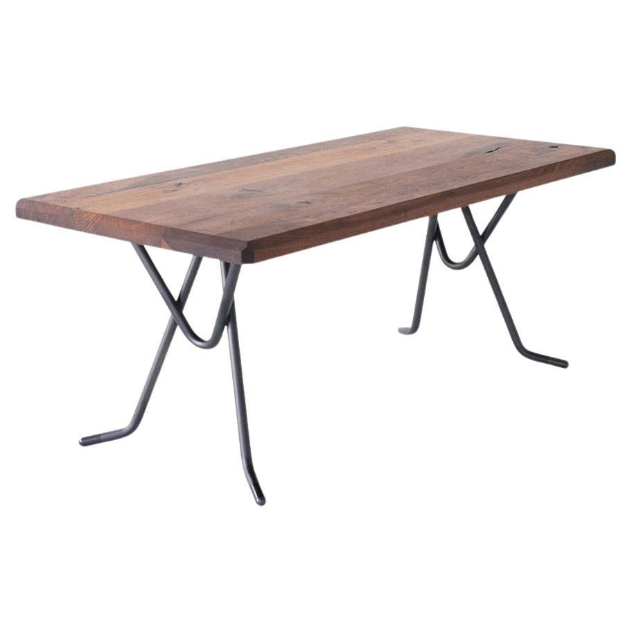 Mandelbrot Table with Heldon 4-Leg Base For Sale