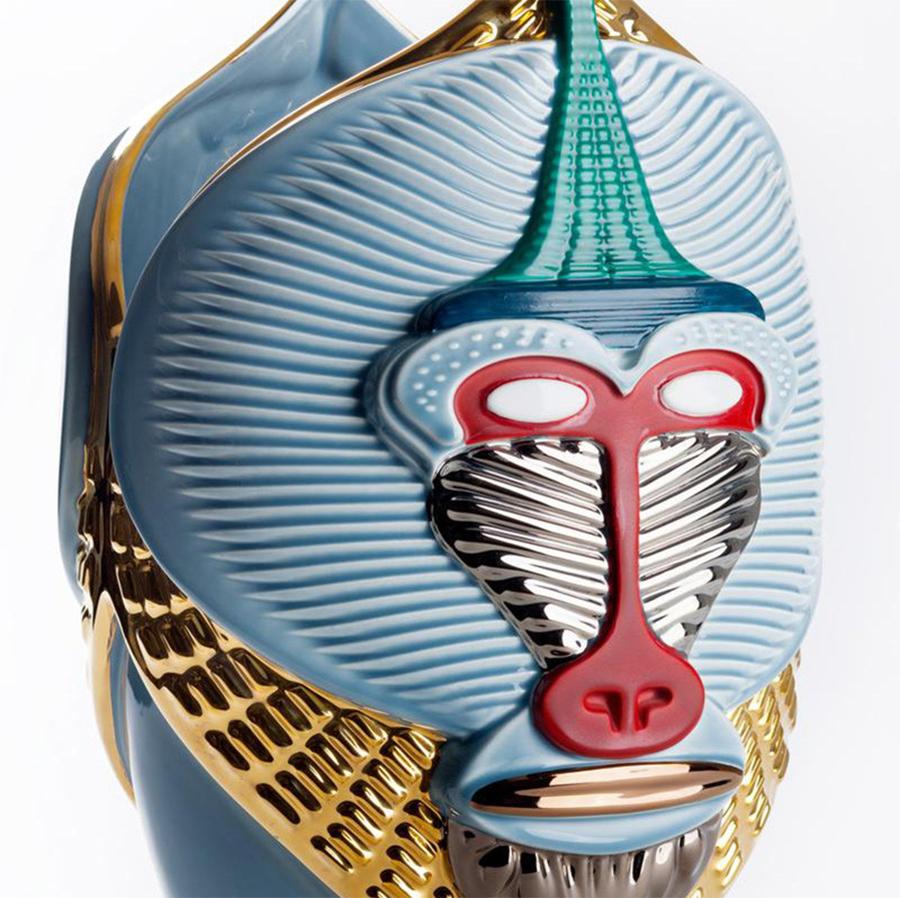 XXI secolo e contemporaneo Vaso Mandril Ape in vendita