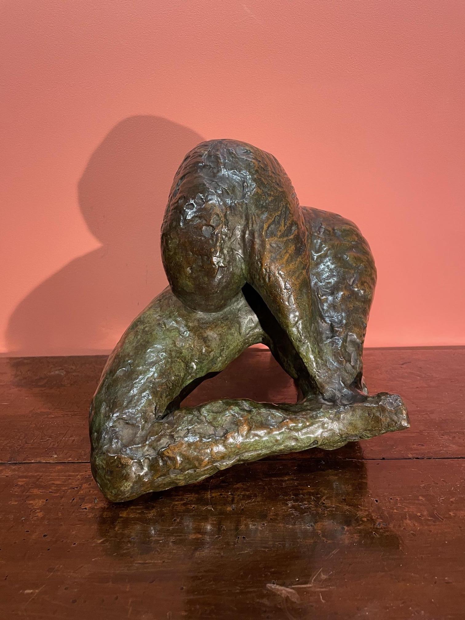 Mandron
Femme à la Toilette


Bronzeskulptur mit grüner Patina
Unterzeichnet und numeriert 1/8
Gießerei Blanchet.