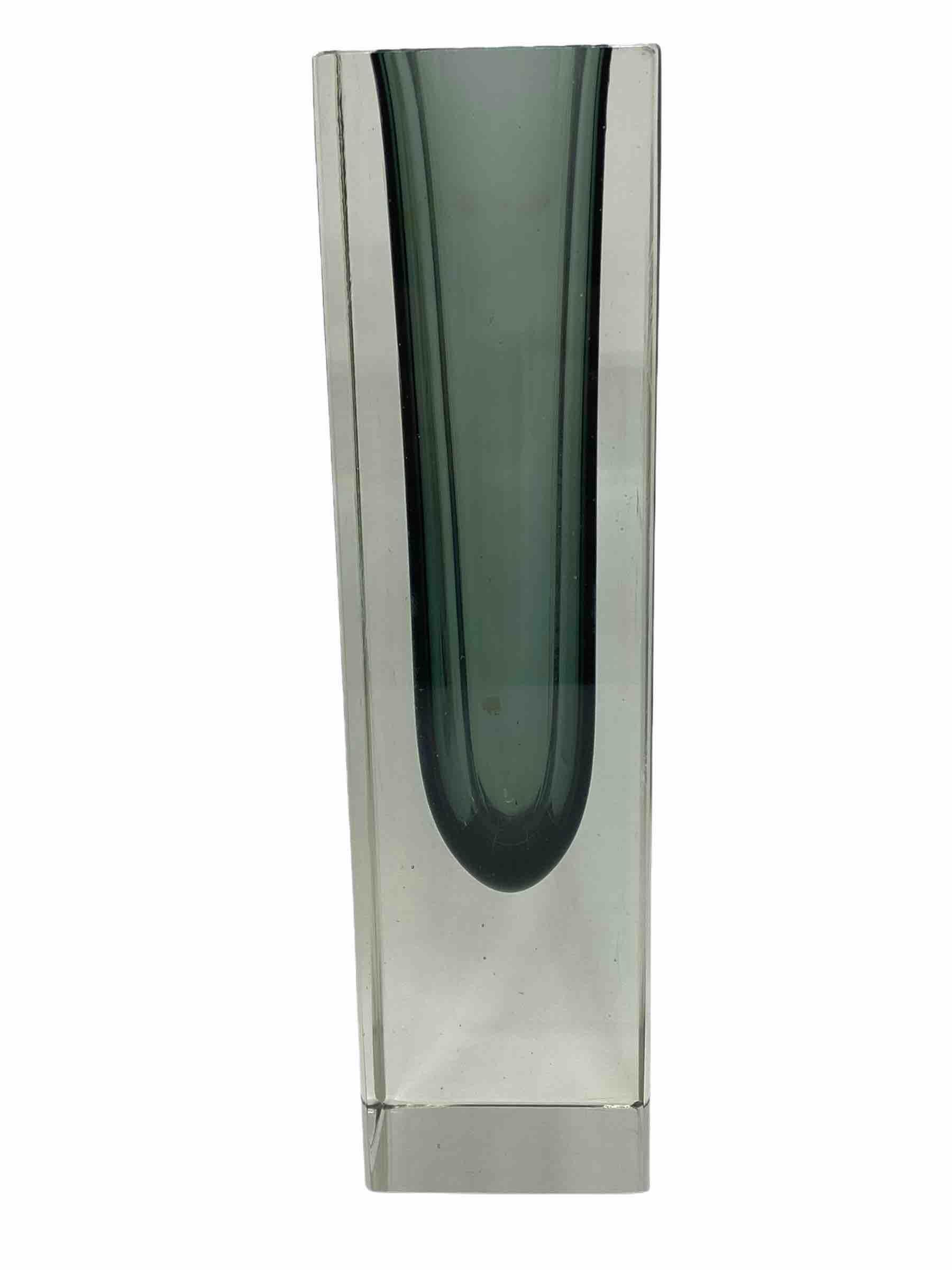 mandruzzato murano glass vase