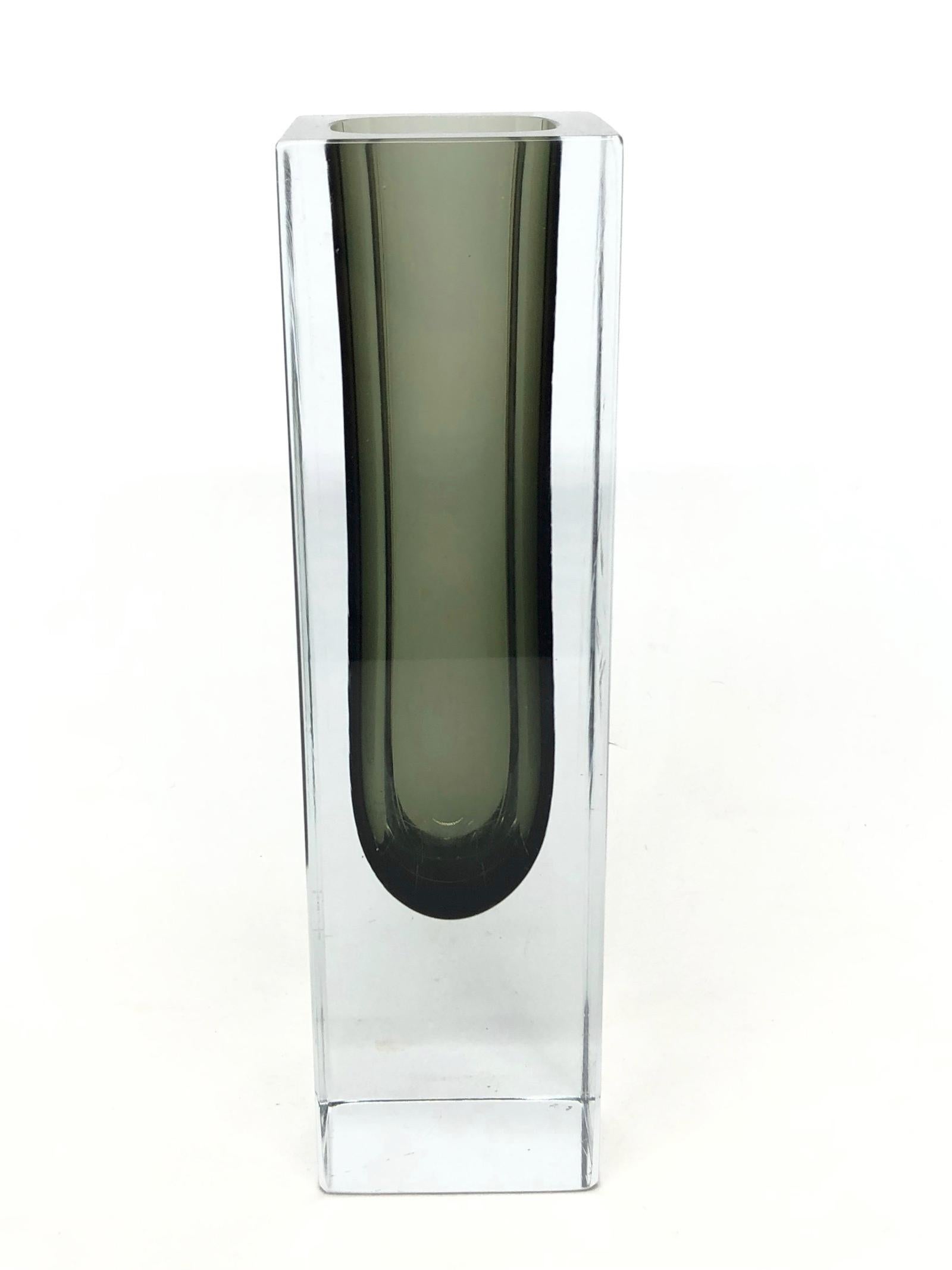 black clear vase