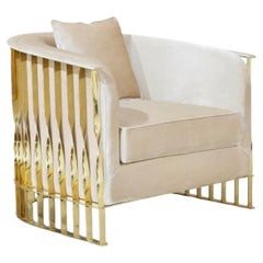 Fauteuil Mandy Laiton poli