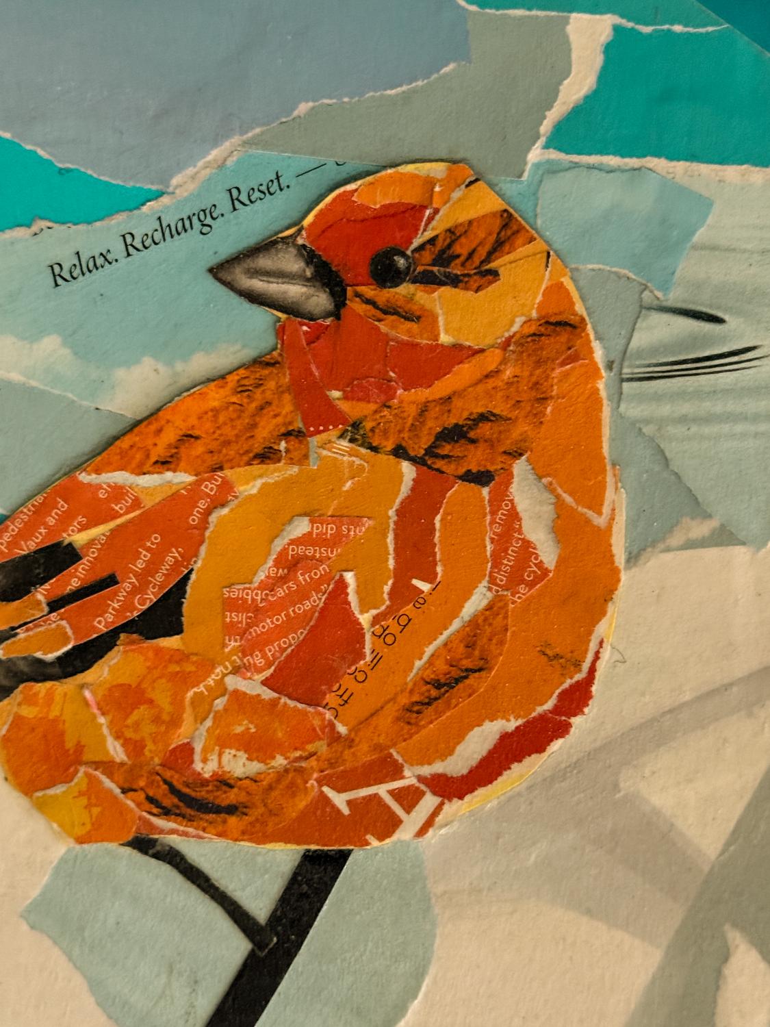 Bird Kaleidoscope, Original Painting For Sale 1