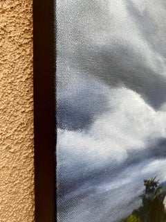 Chasing Lancelot, Oil Painting